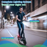 Trottinette électrique AOVOPRO Moteur puissant 30 ° Trottinette électrique pliable intelligente A1MAX TX01, vitesse élevée 45 km/h, longue portée, 42V14.5AH, pneus pneumatiques de 10 pouces 8