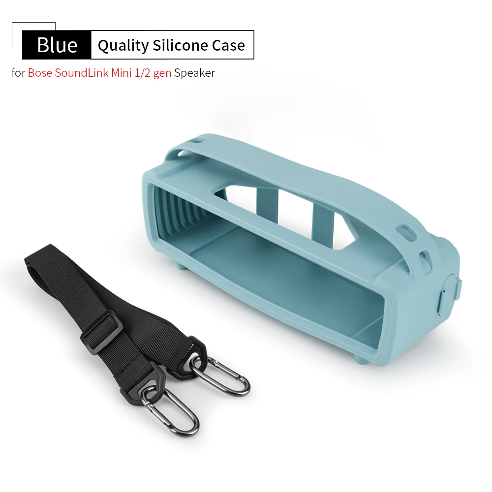 Bose Soundlink Mini 1,2世代スピーカー用シリコンケース,ポータブル