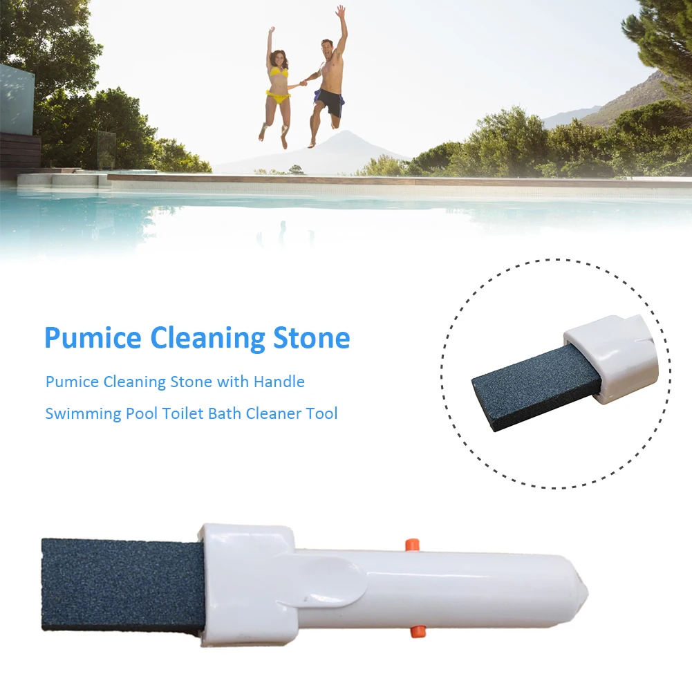 Pumice Stone Toilet Bowl Cleaner with Handle