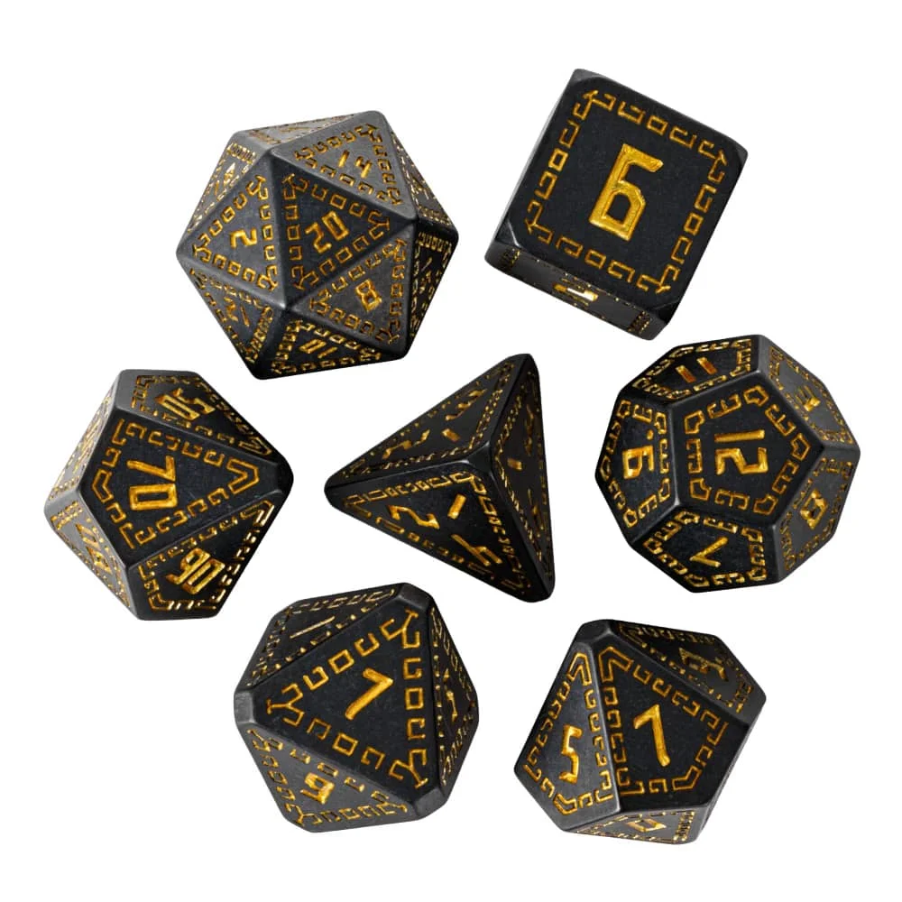 Juego De 25 Sets De Dados DND (175 Piezas) - Poliédricos Acrílicos Con Bolsa De Terciopelo Para RPG Y Juegos De Mesa