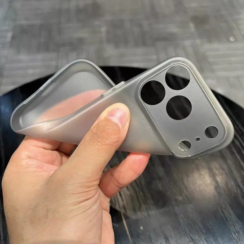 Ultra Thin Soft TPU Matte Translucent Silicone Phone Case