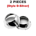 2pcs Style D Silver