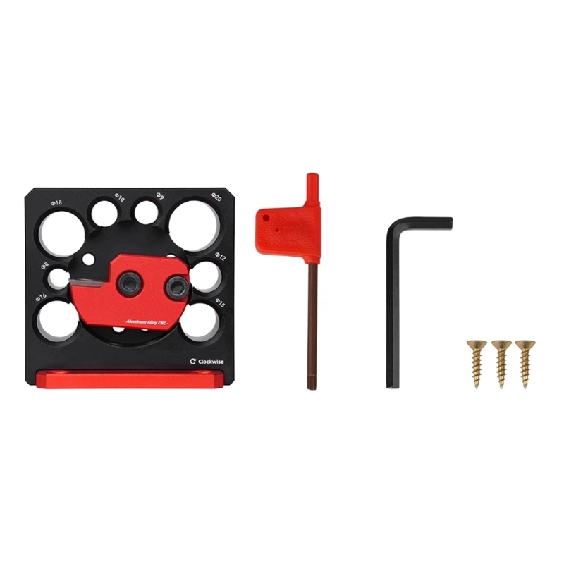 

Дрель Maker Jig Metric 8 мм до 20 мм Регулируемая электрическая дрель Вставки из карбида 40JE
