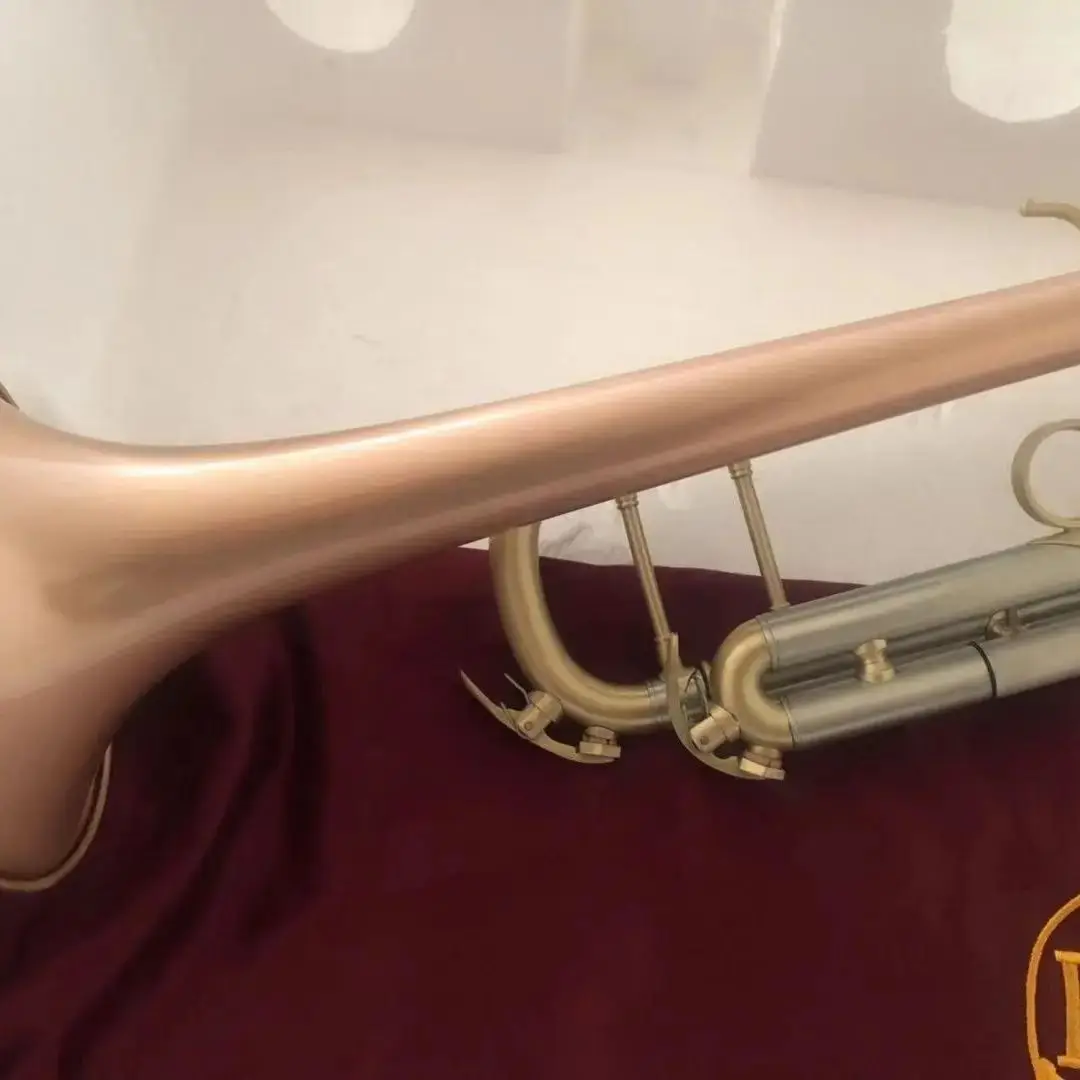 USA high quality Trumpet Model 37 aggravate Phosphor copper LT180S-37 Trumpete trompete with Case