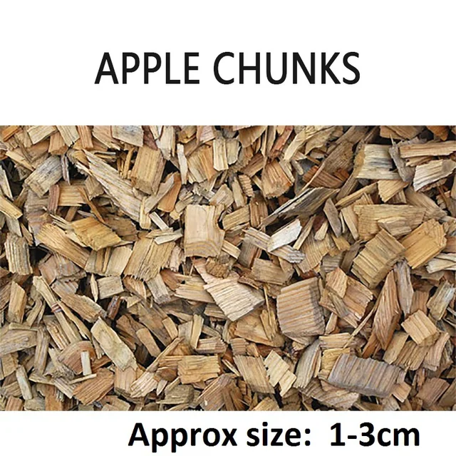 450 G Almafa Chips Füstgenerátorhoz Dohányzó Fűrészpor Fa Bbq Szerszám - Image 4