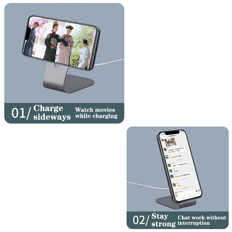 حامل شاحن هاتف خلوي Magsafe ، حامل من سبائك الألوم...