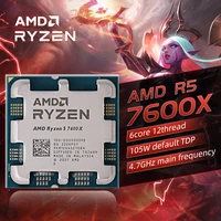 Processeur Amd ryzen 5 7600x r5 7600x4.7ghz