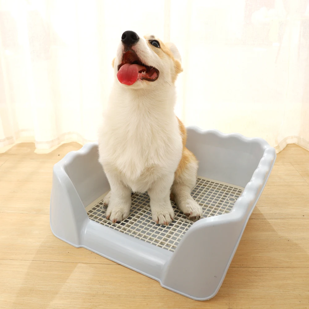 HOOPET Toilet Indoor Dogs Litter Boxes Dog Training Toilet Washable Litter Boxes for Puppy Training Cleaning Tools Pet Supplies