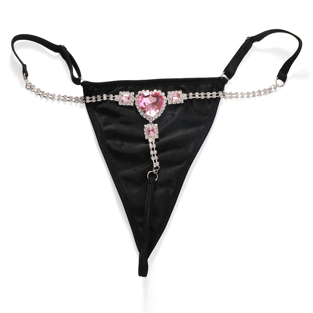 Wholesale rhinestone thong underwear In Sexy And Comfortable Styles 