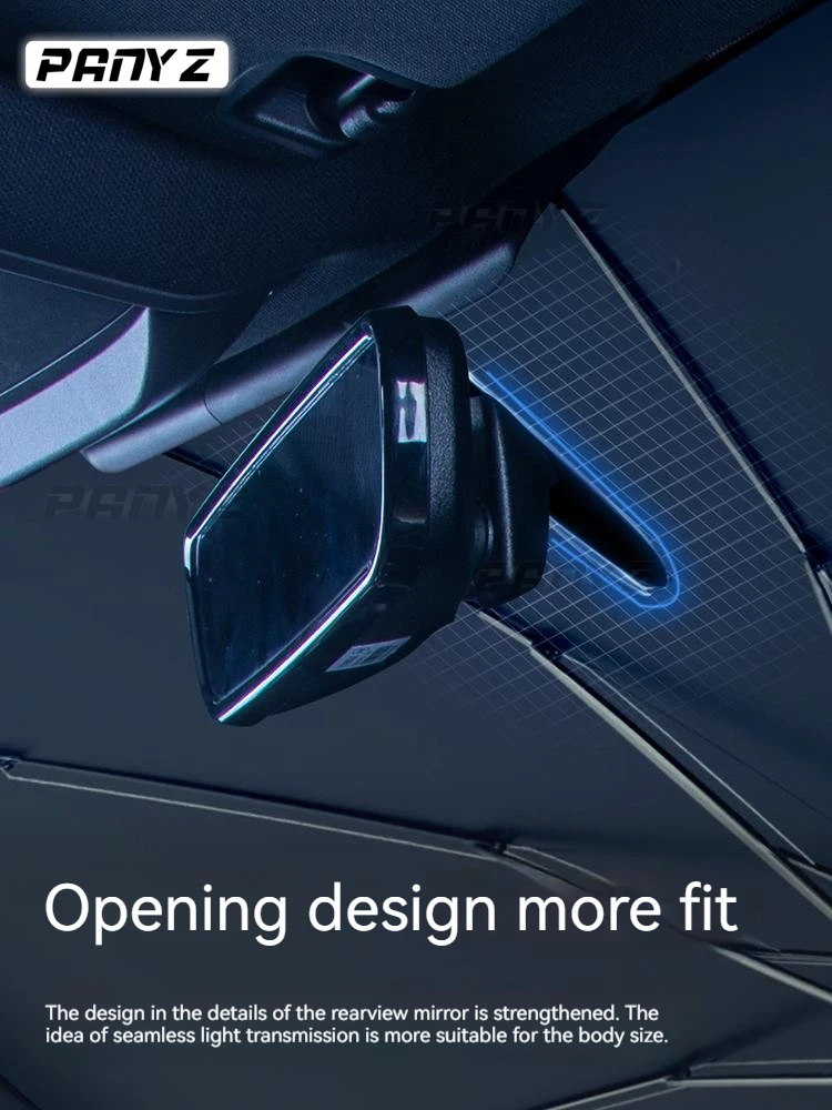 For Tesla Model 3 Y S X Car Sun Shade Protector Parasol Auto Front Window Sunshade Covers Car Sun Protector Interior Windshield