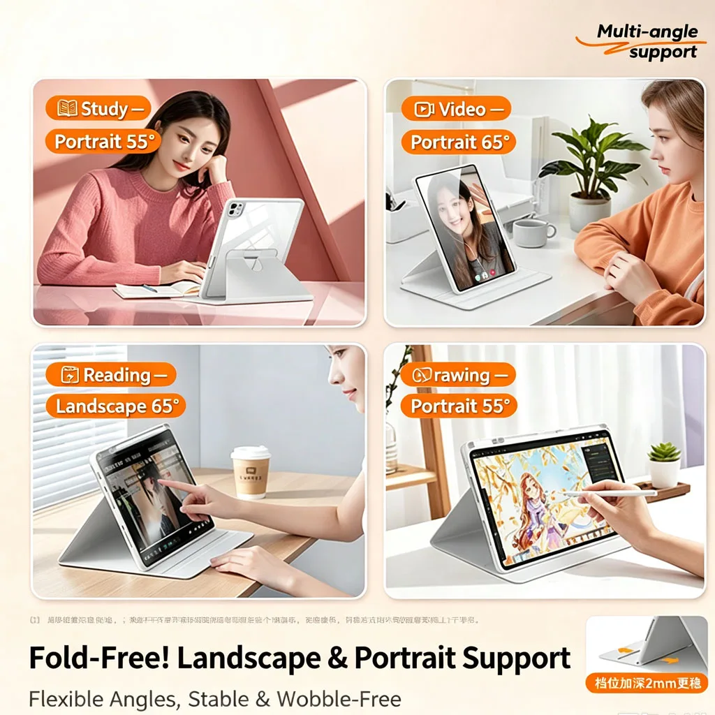 Versatile 360° Rotating Stand Cover