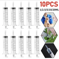 1ml-10ml Plastic Bulk Needle-Free Disposable Syringes Without Needle Syringe  Pet Feeding Needle bird feeders pet accessories 1