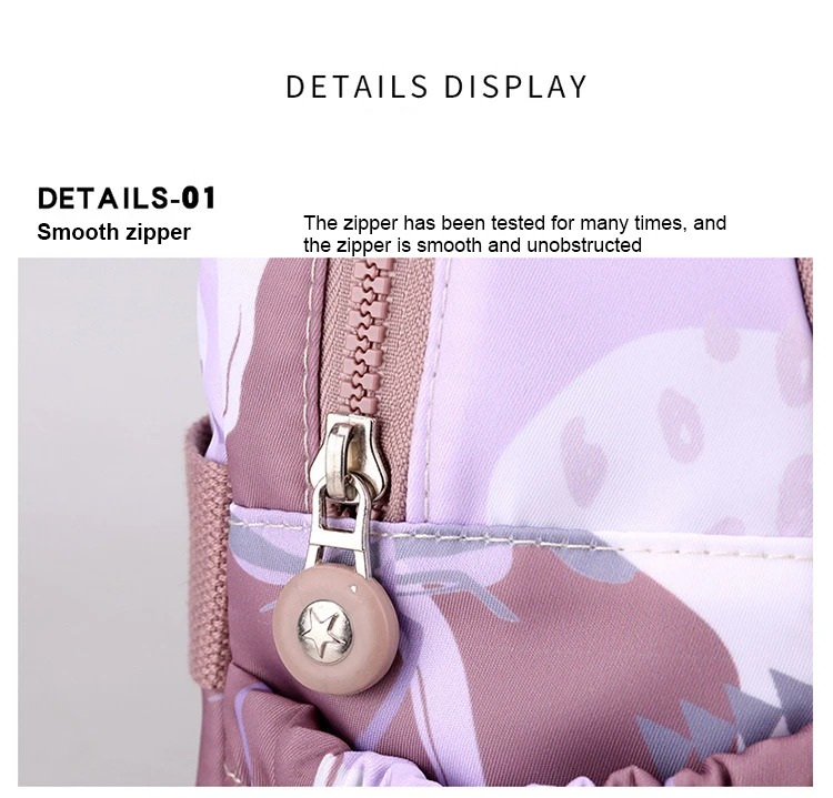 2022 New Nylon Cloth Ladies Backpack Fresh And Sweet Oxford Cloth Rucksack Fashion Casual Backpack Light Travel School Bag