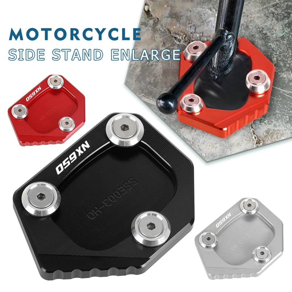 2023 2024 Nx650 Per Honda Nx650 Dominator All Year Cavalletto Laterale Per Moto Ingrandisci Cavalletto Piastra Pad Nx 650 Nx 650 Nx 650