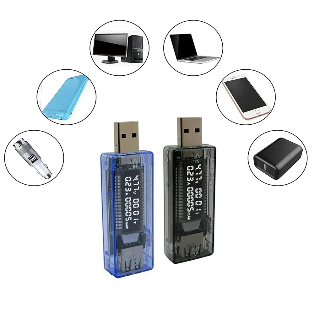 

Charger Mobile USB Test Detect Meter Voltage Tester Power Current Tester Battery Voltage Detector Current Capacity Volt Capacity