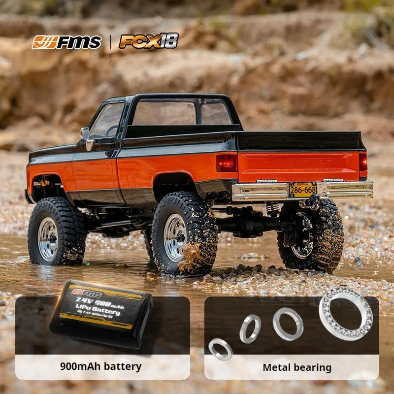 Classic Retro Offroad RC Car Model Chevrolet K10 Pickup Truck