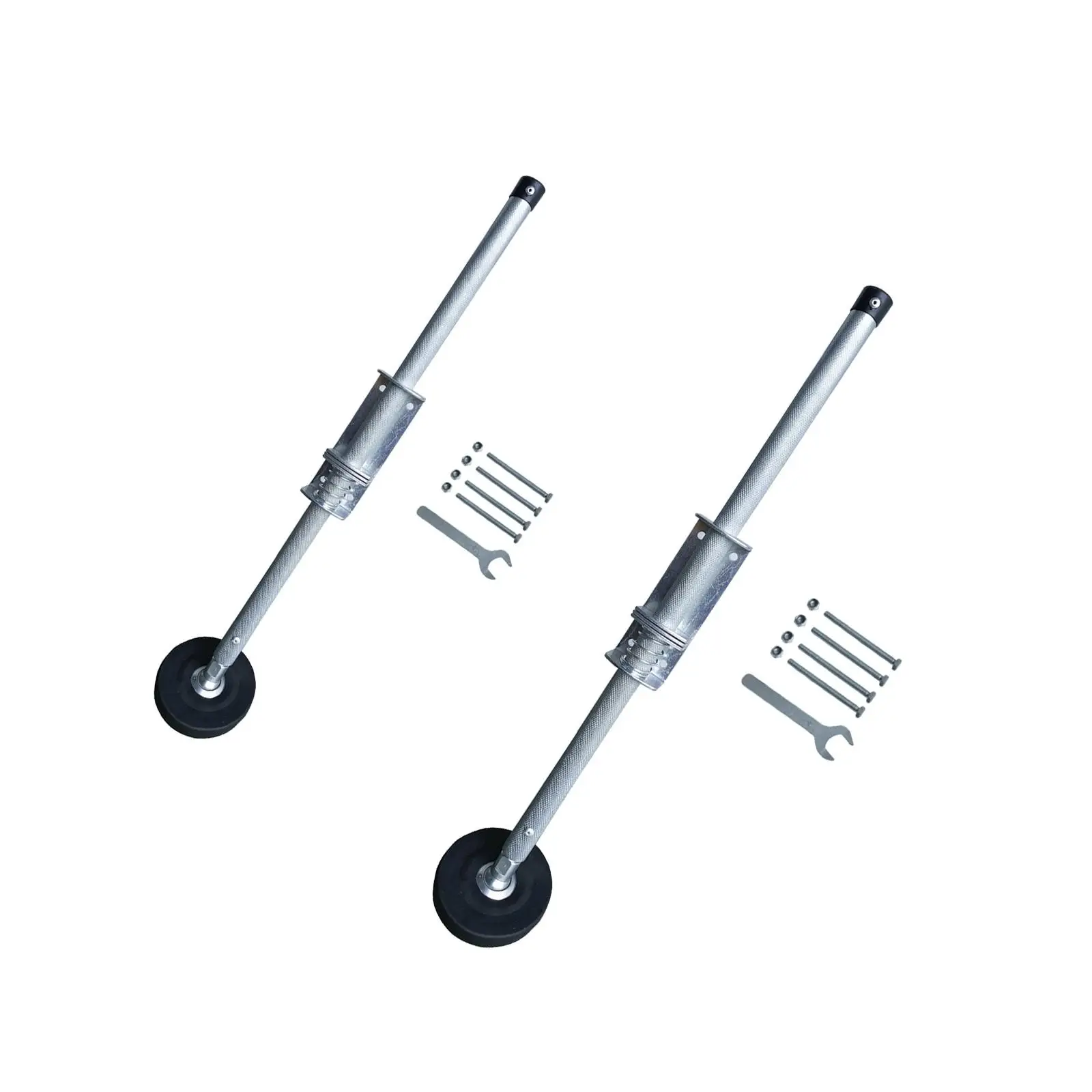 Pair of Ladder Levelers, Extension Ladder Stabilizer Feet with Screws and