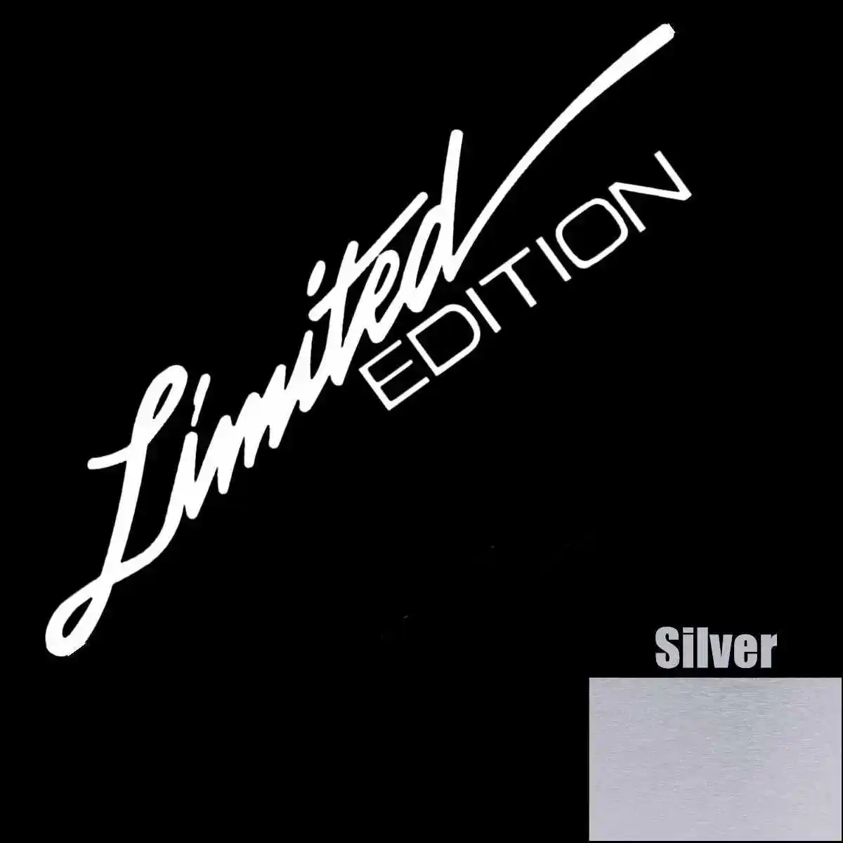 1PCS motorcycle EDITION creative vinyl sticker window sticker car-styling decoration reflective laser decal for car accessories