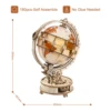 Wooden Globe Lamp 3D Puzzle Games for Birthday Gift for Kids Adults for Home Decor Building Blocks 3D 6