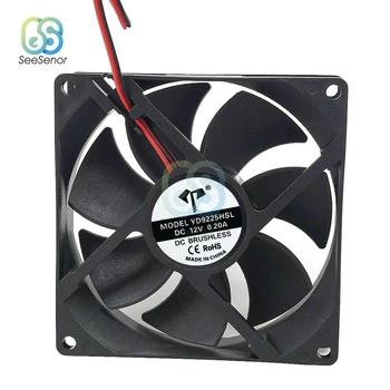PC 컴퓨터 케이스 쿨러 DC 브러시리스 9225 팬, 92mm 팬, DC 5V, 12V, 24V, 92mm x 92mm x 25mm