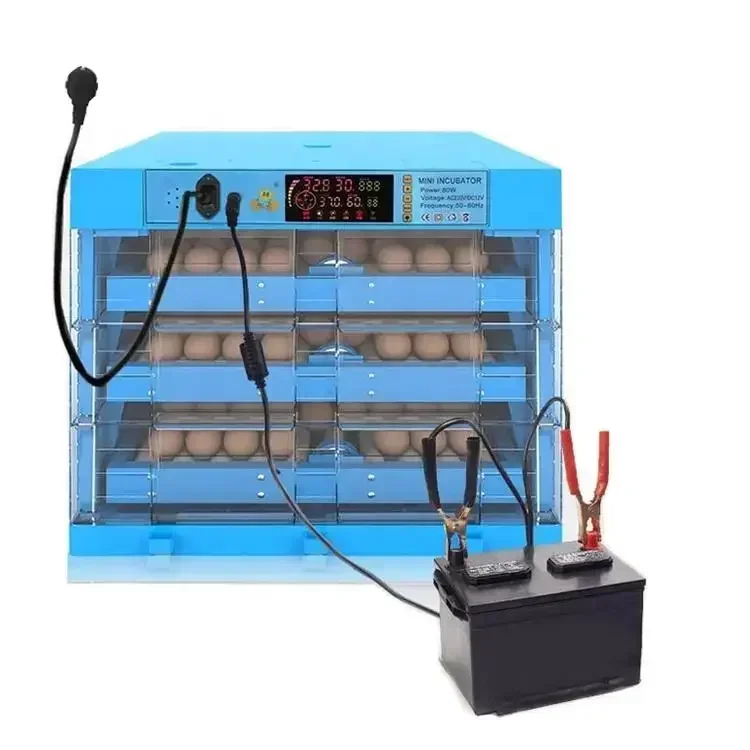 

【36chicken】Fully Automatic Egg Hatching Machine Incubator 220V 12V Chicken Duck Goose Bird Egg Incubator