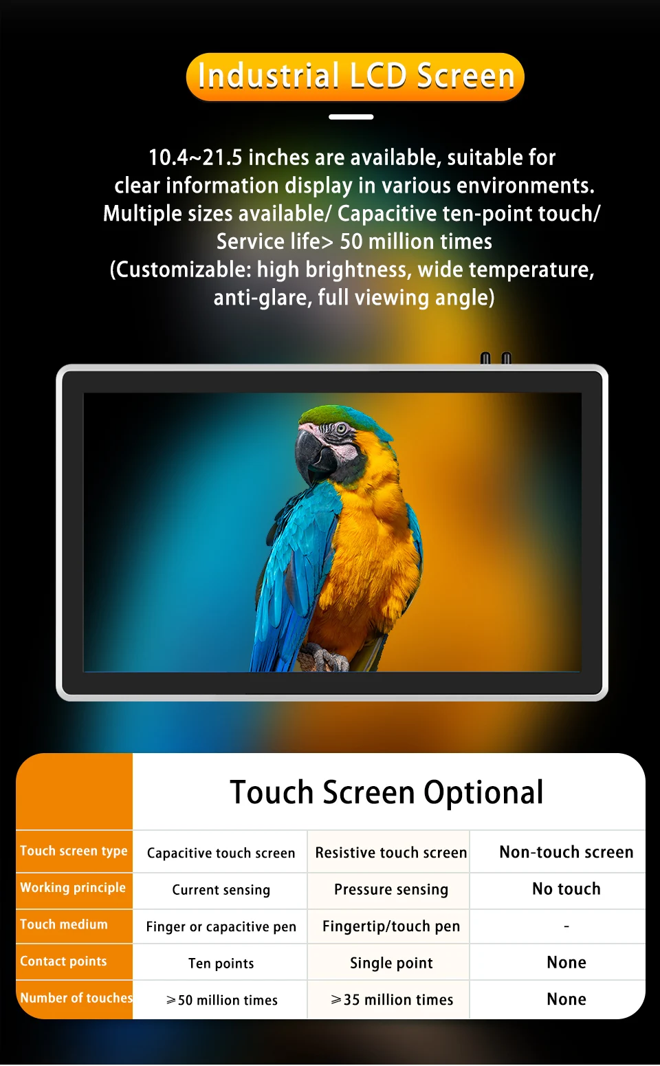 New 17 Inch Industrial Tablet Computer Win Os Capacitive Touch Wifi Network Touc
