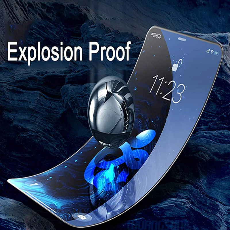 100Pcs Matte Ceramic Privacy Screen Protector For Xiaomi Mi Poco F3 F4 GT M5S M2 M3 M4 Pro 5G X3 X4 X5 Protective Anti-Spy Film