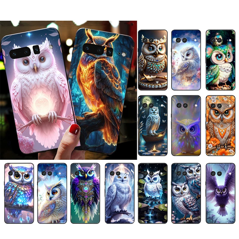 

Fantasy owl Phone Case For Google Pixel 8 7 Pro 7A 7 6A 6 Pro 5A 4A 3A Pixel 4 XL Pixel 5 6 4 3 3A XL