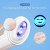 Skin Tester Face Skin Moisture&Oil Content Skin Analyzer Skin Water Cheek Elastic Skin Age Test Meter Fluorescent Agent Detector 5