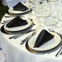 1pc Solid Cotton Napkins Reusable Tea Towel Table Dinner White Pink Napkins For Wedding Party Table Decoration 43*43cm