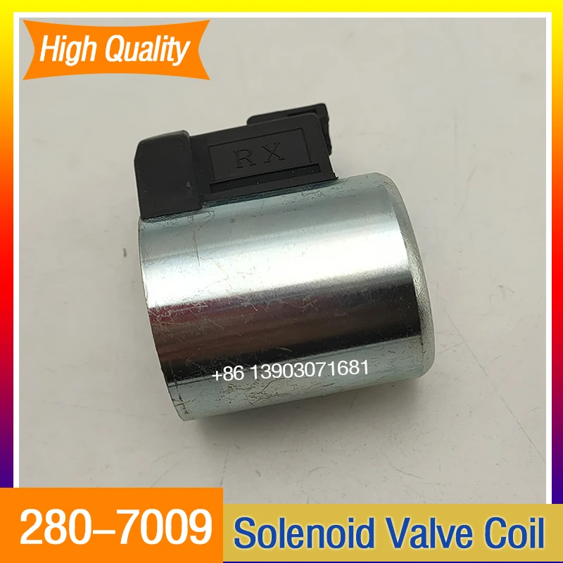High Quality Stop Solenoid Valve Coil Hydraulic Pump Solenoid Valve 280