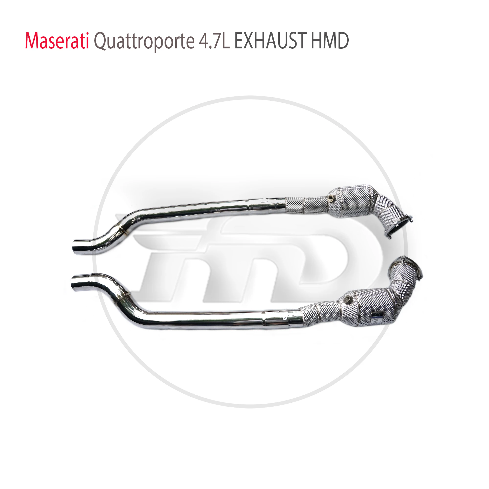 

HMD Exhaust System High Flow Performance Downpipe for Maserati Quattroporte S GTS 4.7L 2009-2012 With Catalytic Converter