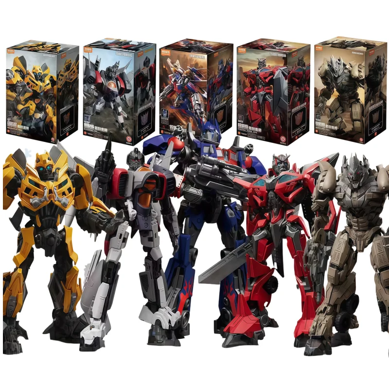 Blokees Transformers Beyond Series LED Sentinel Prime Blitzwing Action Figure Collectible Ornament Toy Gift