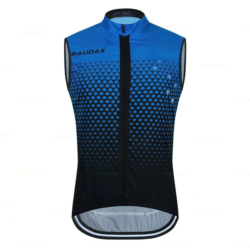 Windproof cycling jackets unisex bicycle coats cycling clothing bike maillot sports sleeveless vest light thin jersey