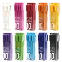 Kawaii Kaco 20/10 Colors Gel Pens 0.5MM Color ink Retractable Stationery Smooth Writing for Journals Notebooks Planner Drawing 2