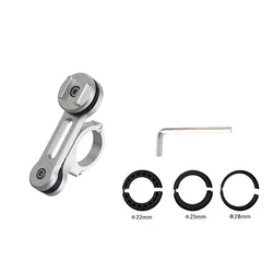 Universal Motorcycle Phone Holder and Mount Bracket (Handlebar Mount-D)