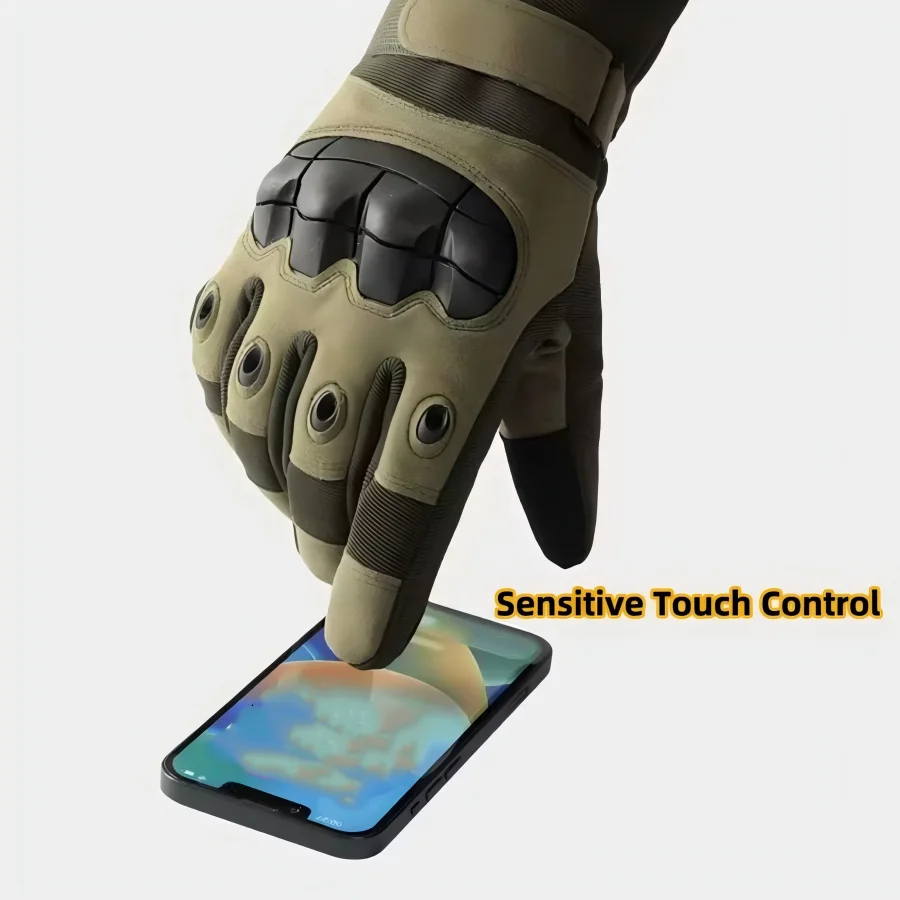 1Pair ColdProof Winter Gloves,Motorcycle Touchscreen Outdoor Hunting Protection Mountaineering Skiing Full Finger Gloves 5