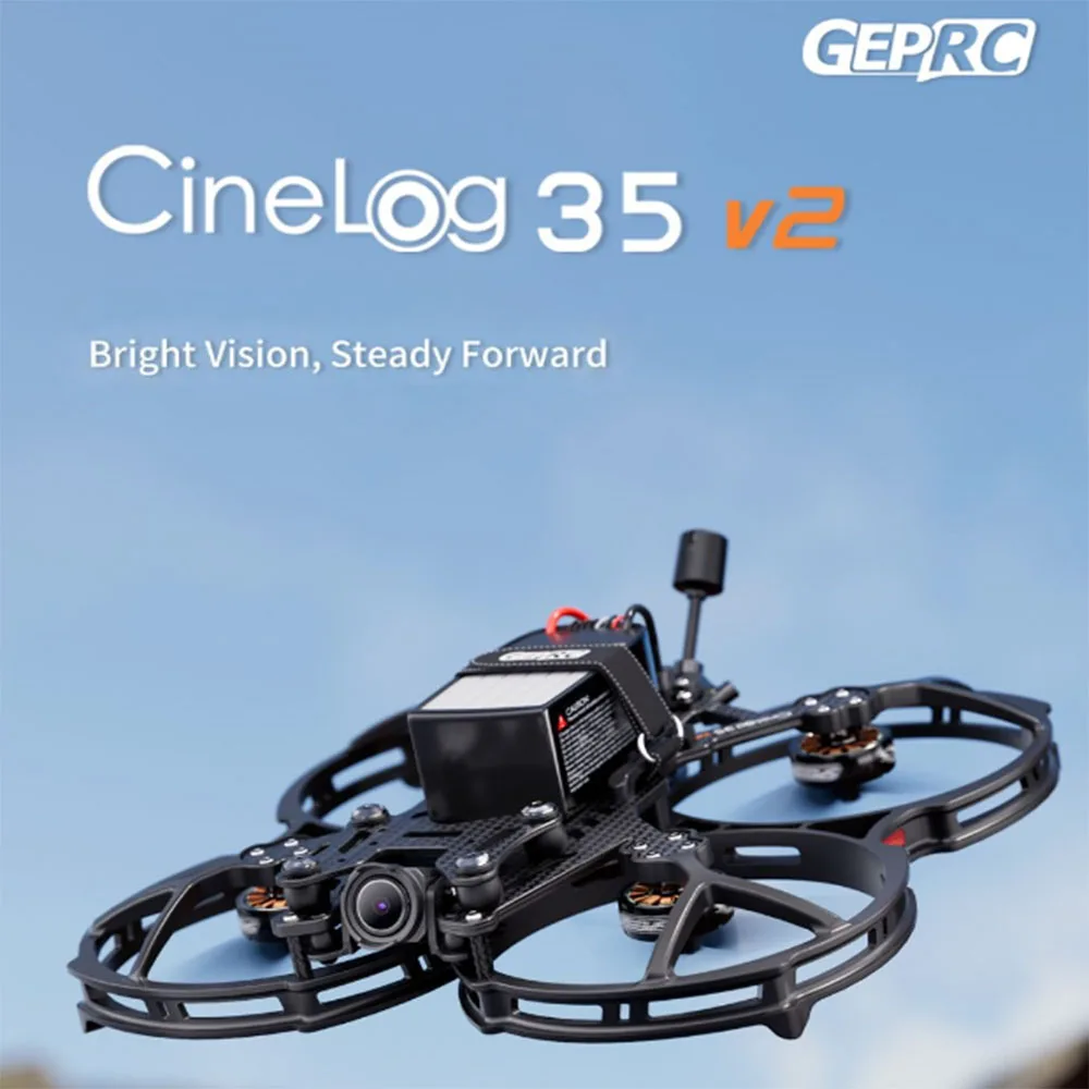 2023 GEPRC CineLog35 V2 Analog 6S with Caddx Ratel2 Camera GPS 3.5 Inch FPV Drone TBS Nano RX, ELRS 2.4G Receiver F722-45 AIO    EUR 523.59    EUR 261.79 