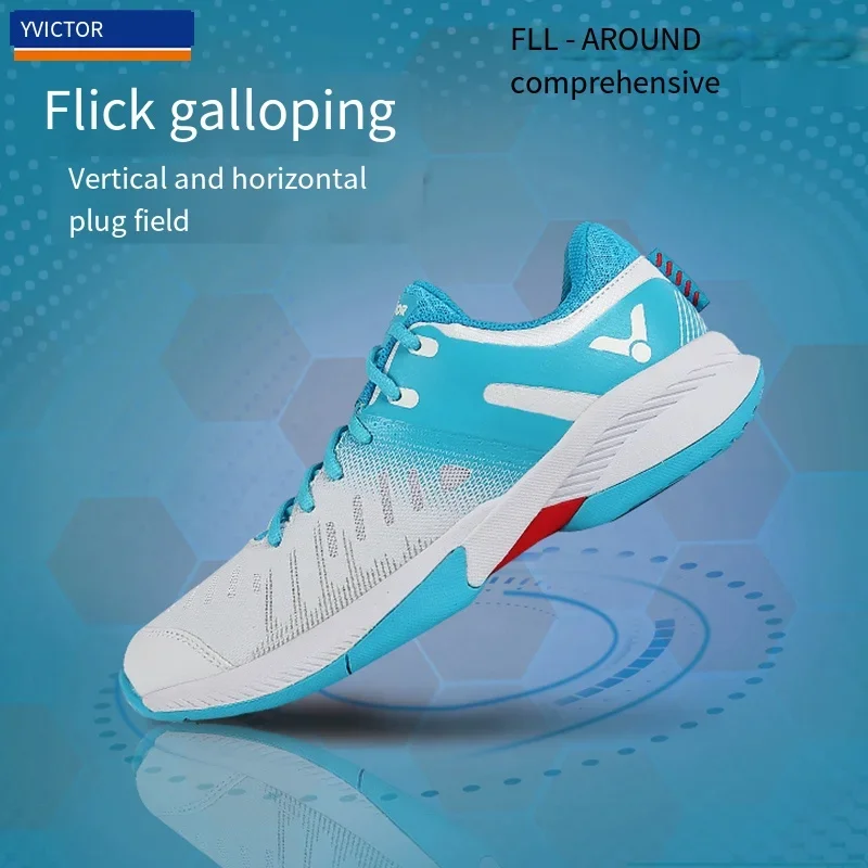 new Victor Badminton Shoes For Men women Breathable High Elastic Non-slip Sports Sneakers tennis A670