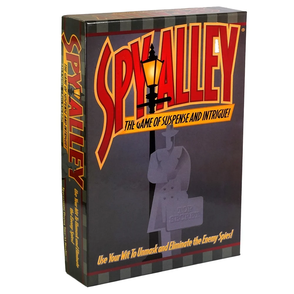 Spy Alley Mensa Award Winning Family Strategy Board Game strategy