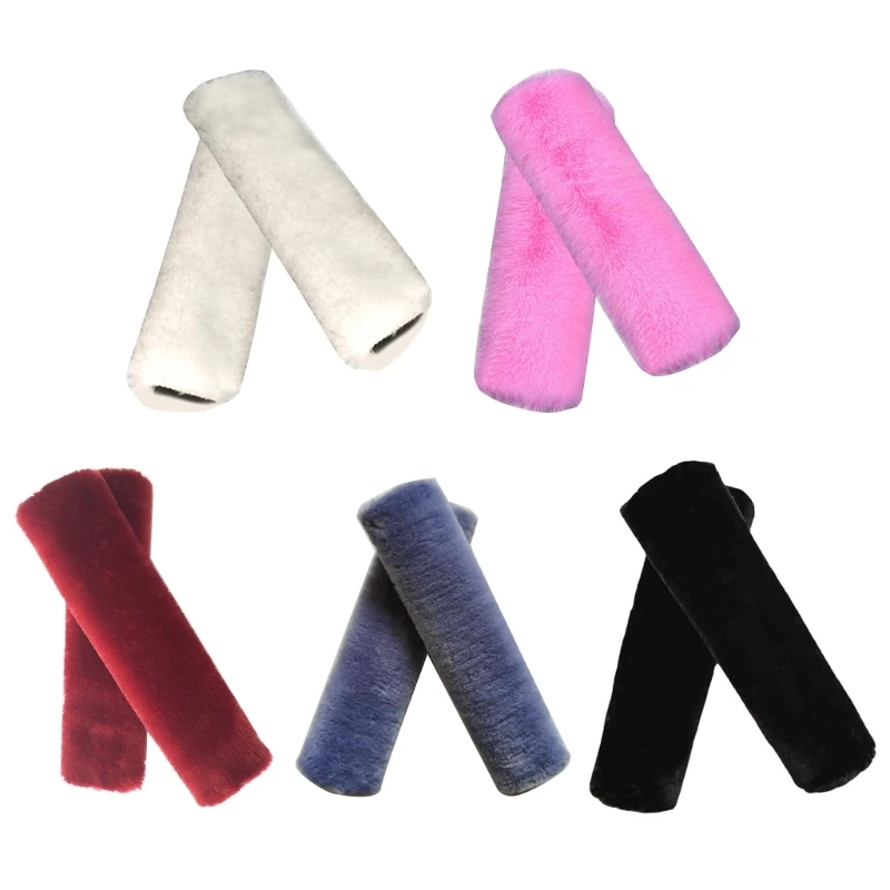 2Pcs Seatbelt Protector Cover Pads Universal Car Safety Belt Strap Cushion