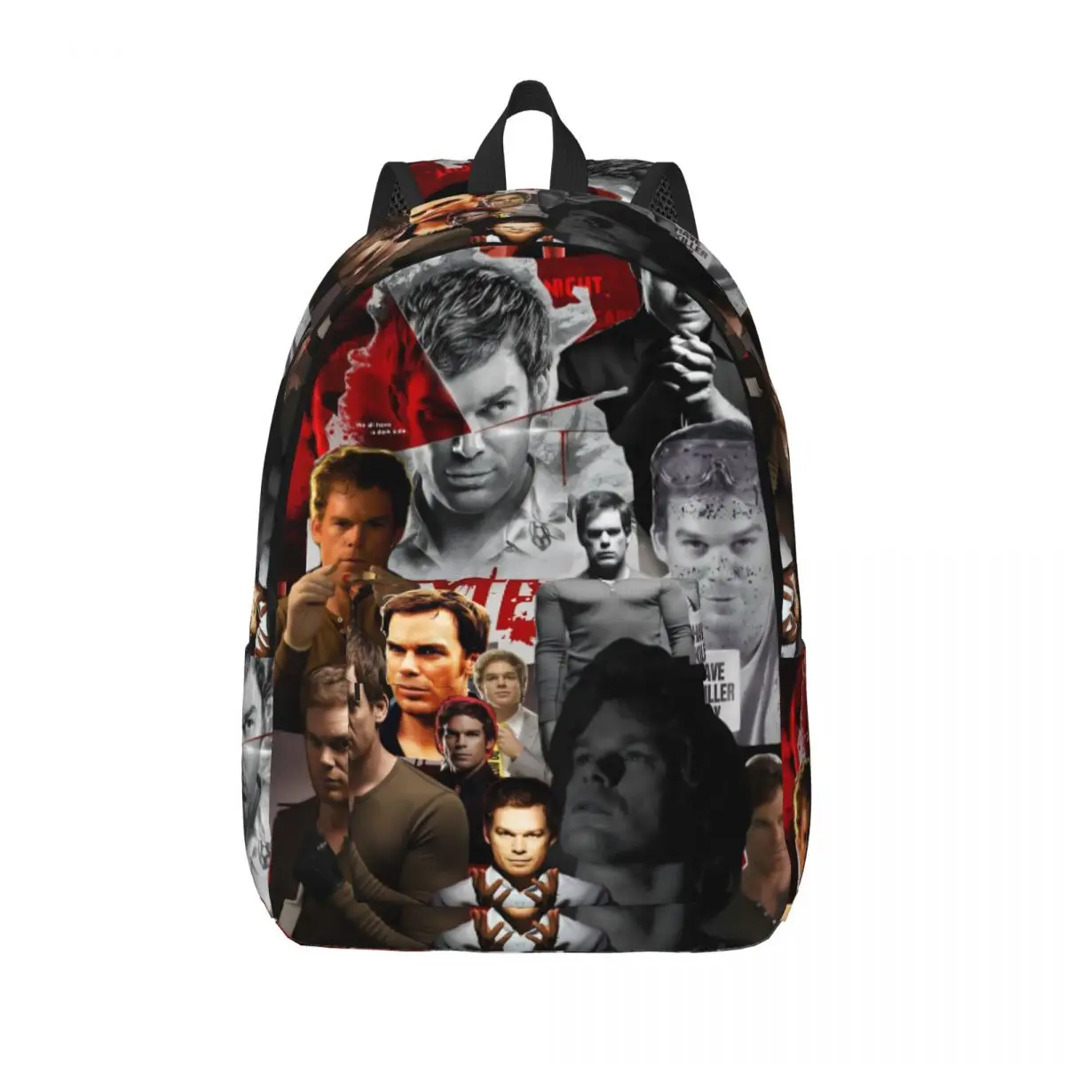 Dexter Morgan Bay Harbor Butcher Casual Backpack Lightweight Student Work TV Show Daypack for Men Women Laptop Shoulder Bag 1