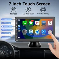 VENBES 7 pouces autoradio sans fil Carplay Android Auto Carplay affichage miroir lien écran tactile 5