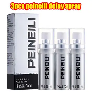 3PCS Peineili Sex Delay Spray for Men Male External Use Anti Premature Ejaculation Prolong 60 Minutes SEX Penis Enlargement Toys 1