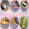 Vegetable Fruit Carrots Potatoes Cucumbers Coconut Pineapple Electric Peeling Machine 6