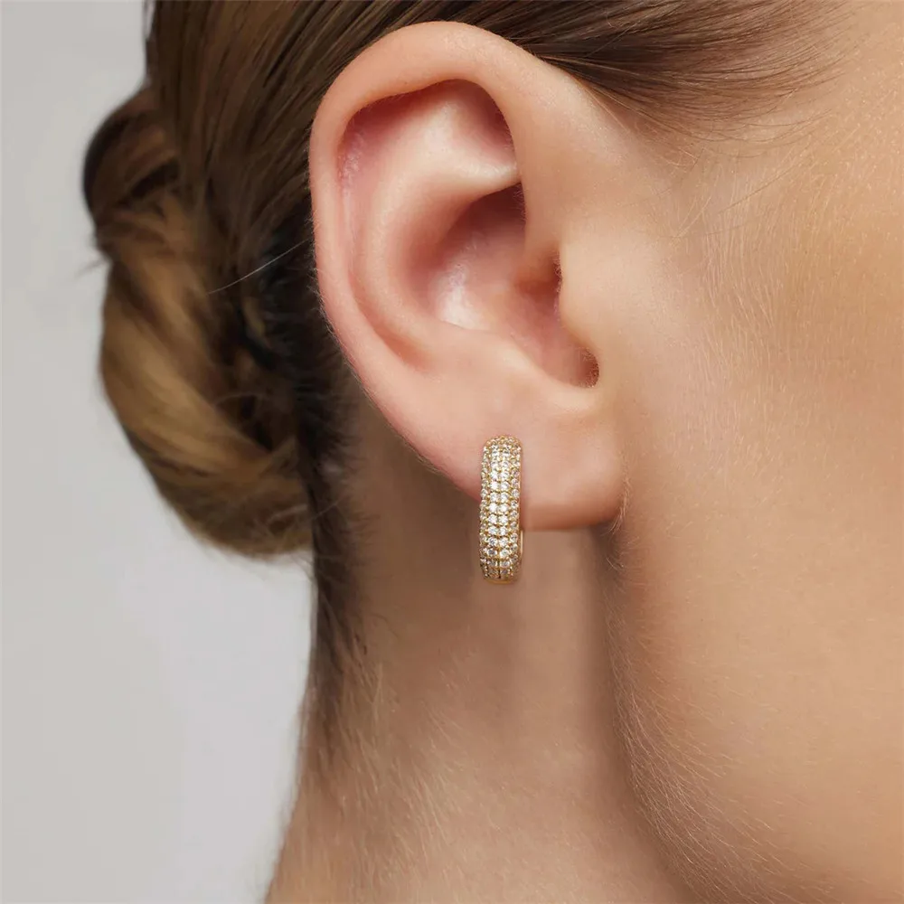 Canner Versatili Cerchi Ovali Per Le Donne Zircone Rame 2023 Trend Adatto Per Fidanzamento Black Friday Giorno Del Ringraziamento