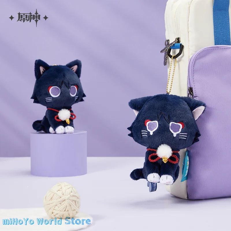 Wanderer Pillow Official Genuine Genshin Impact Wanderer Pillow Doujin Fairy Tale Cat Series Balladeer Cute Pendant cosplay prop