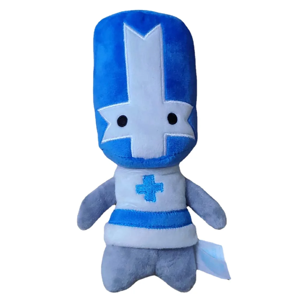 Castle Crashers red Orange Knight stuffed plush toy new 20cm