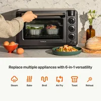 Tovala Smart Oven Pro, 6-in-1 Countertop Convection Oven - Steam, Toast, Air Fry, Bake, Broil, and Reheat 2