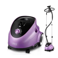 Electric Irons 1.65L Home Use Stand Upright Garment Clothes Professional Fabric Steamer With Hanger Board   مكواة بخار للملابس 2